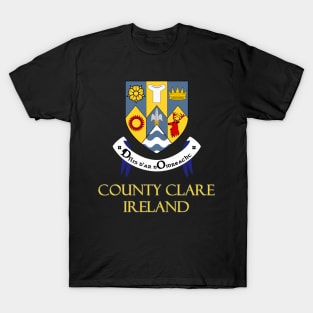 County Clare, Ireland - Coat of Arms T-Shirt